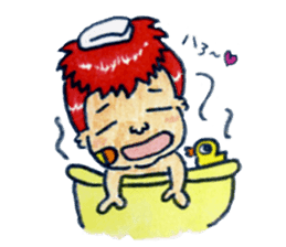 BABY-ZO a naughty boy and merry friends. sticker #2494705