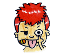 BABY-ZO a naughty boy and merry friends. sticker #2494707