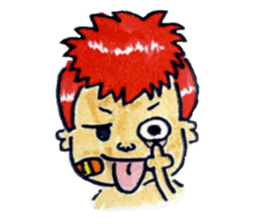 BABY-ZO a naughty boy and merry friends. sticker #2494707