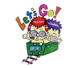 BABY-ZO a naughty boy and merry friends. sticker #2494718