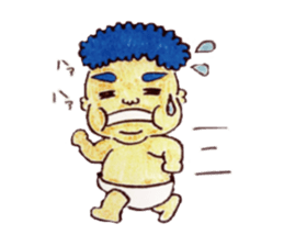 BABY-ZO a naughty boy and merry friends. sticker #2494728