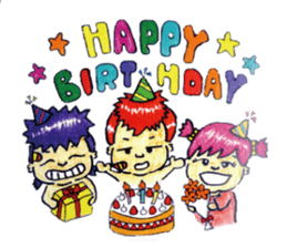 BABY-ZO a naughty boy and merry friends. sticker #2494740