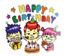 BABY-ZO a naughty boy and merry friends. sticker #2494740