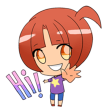 Satomi, the cute sweet amazing girl sticker #2494747