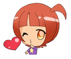 Satomi, the cute sweet amazing girl sticker #2494755