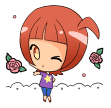 Satomi, the cute sweet amazing girl sticker #2494758