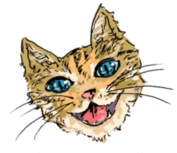 Slinking Cat sticker #2495418