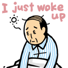 Drunken Japanese man sticker #2495654