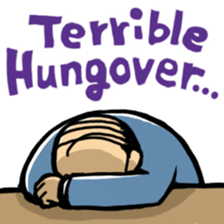 Drunken Japanese man sticker #2495656