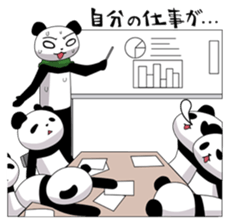 Panda's Jobs sticker #2495766