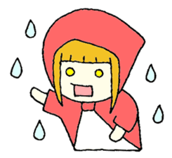 Everyday of Little Red Riding Hood sticker #2496045