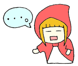 Everyday of Little Red Riding Hood sticker #2496050