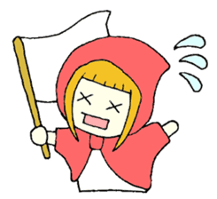 Everyday of Little Red Riding Hood sticker #2496057