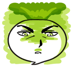 He is Good-looking turnip. sticker #2496827