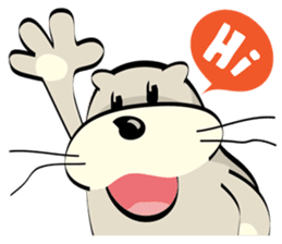 Otter A Liang sticker #2497045