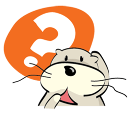 Otter A Liang sticker #2497049