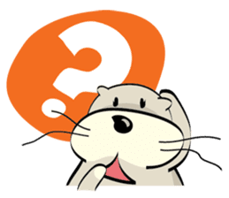 Otter A Liang sticker #2497049