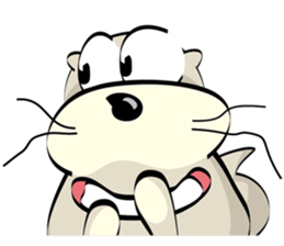 Otter A Liang sticker #2497050