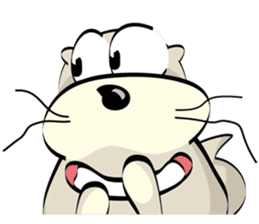 Otter A Liang sticker #2497050