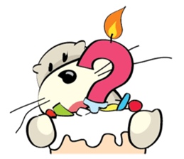 Otter A Liang sticker #2497051