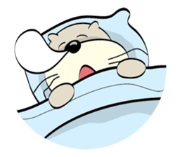Otter A Liang sticker #2497054