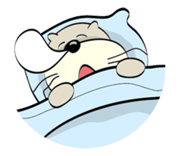 Otter A Liang sticker #2497054