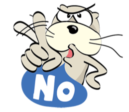 Otter A Liang sticker #2497057