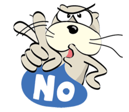 Otter A Liang sticker #2497057