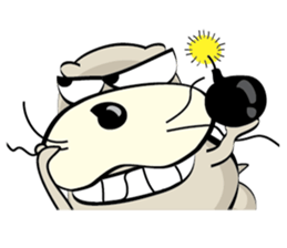 Otter A Liang sticker #2497058