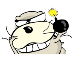 Otter A Liang sticker #2497058