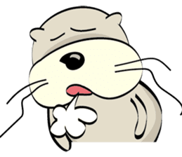 Otter A Liang sticker #2497060