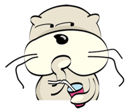 Otter A Liang sticker #2497066