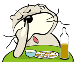 Otter A Liang sticker #2497070