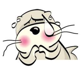 Otter A Liang sticker #2497071