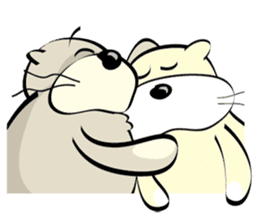 Otter A Liang sticker #2497072