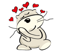 Otter A Liang sticker #2497073