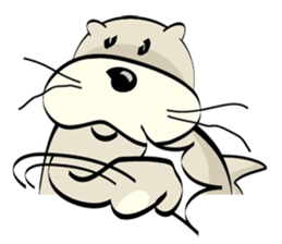 Otter A Liang sticker #2497074