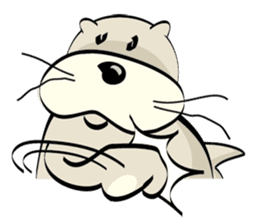 Otter A Liang sticker #2497074