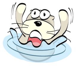 Otter A Liang sticker #2497080