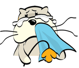 Otter A Liang sticker #2497083