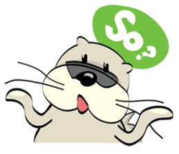 Otter A Liang sticker #2497084