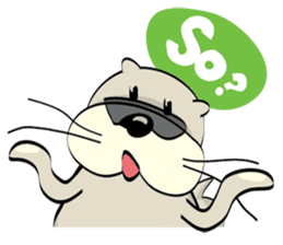 Otter A Liang sticker #2497084
