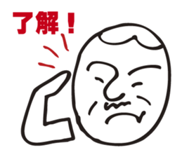 Father using a smart phone sticker #2497410