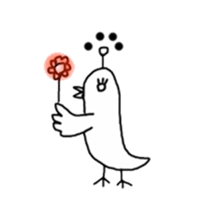 Heartwarming Bird sticker #2497645