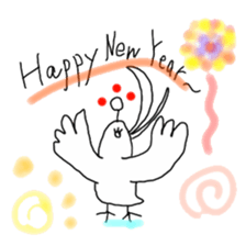 Heartwarming Bird sticker #2497684