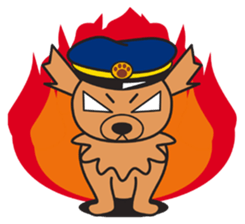 Train dog sticker #2497753