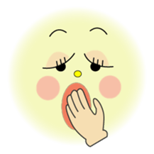 Child Howan of the moon sticker #2497919