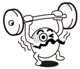 Mr.Black mustache & Mr.white mustache sticker #2498670