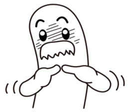 Mr.Black mustache & Mr.white mustache sticker #2498680