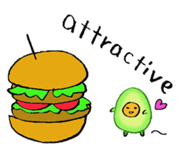 Mr.avocado and Mr.egg sticker #2499286